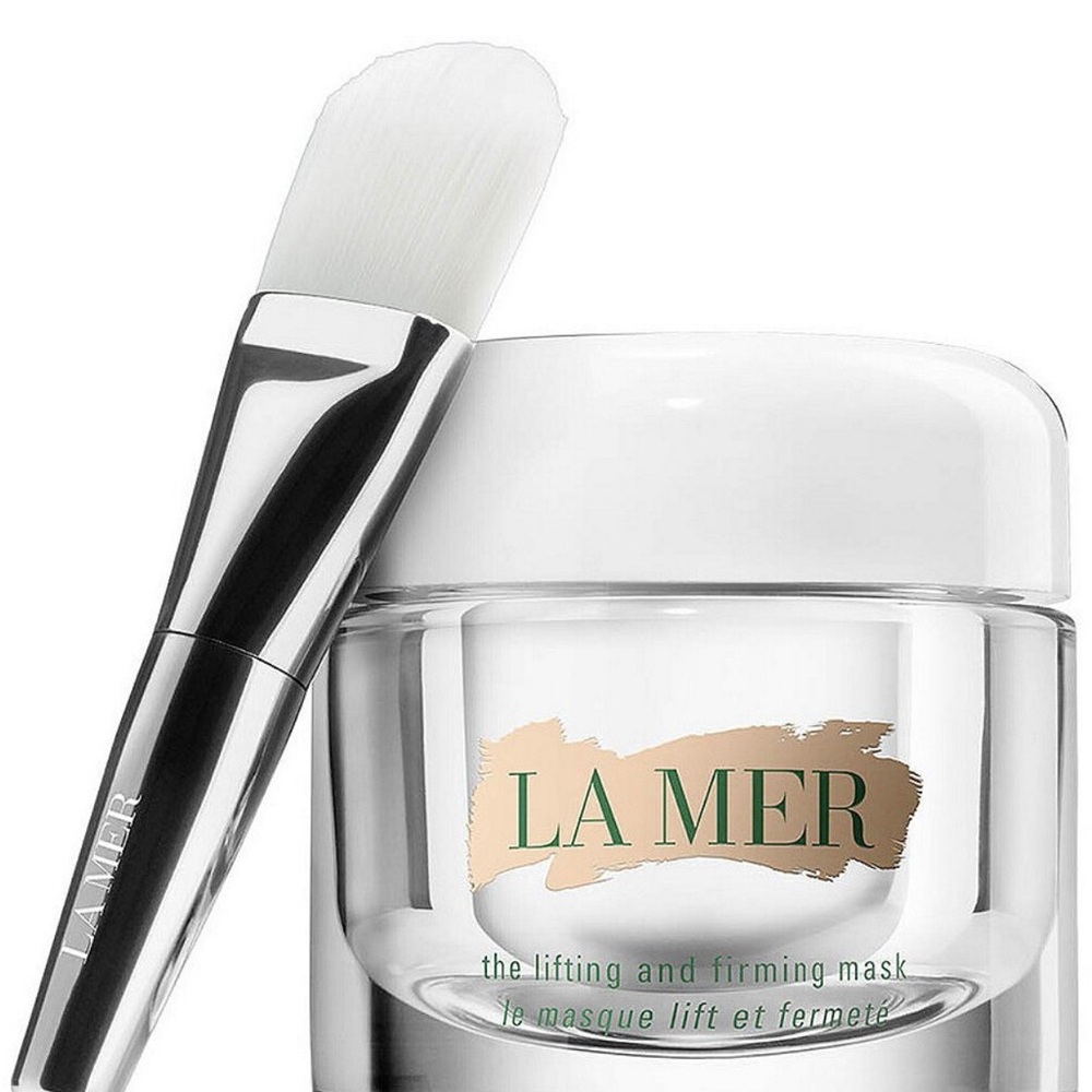 La Mer Lifting and Firming Mask with Brush - White and Silver